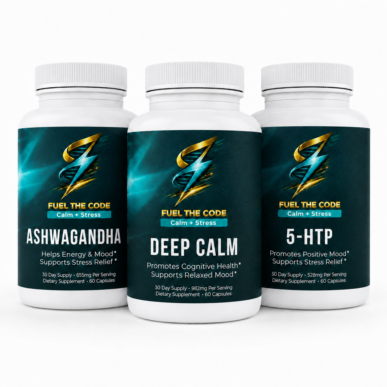 Calm + Stress Stack — complete stack photography