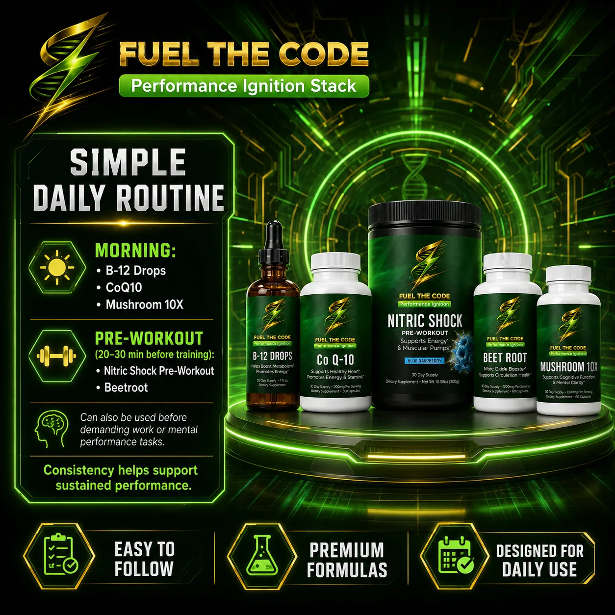 UGC — Performance Ignition Pre-Workout Routine