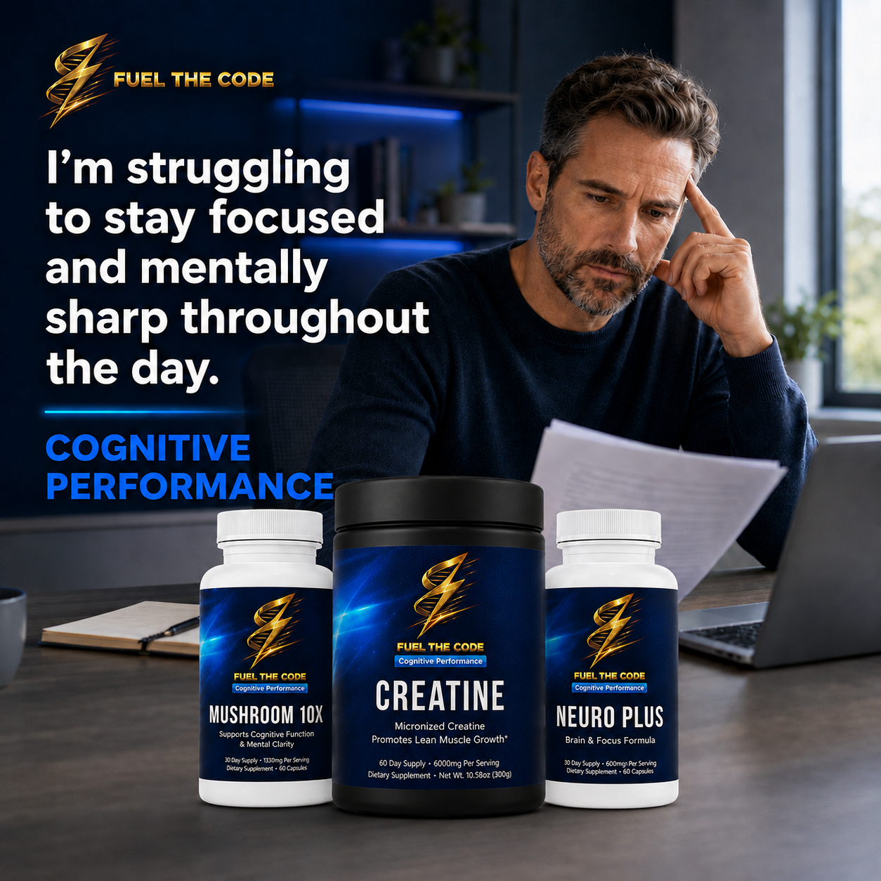 Cognitive Performance Stack — Fuel the Code