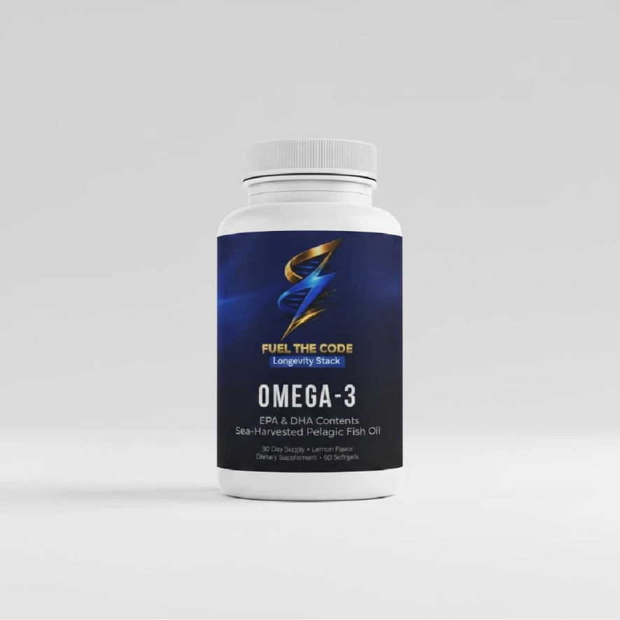 Omega-3 bottle