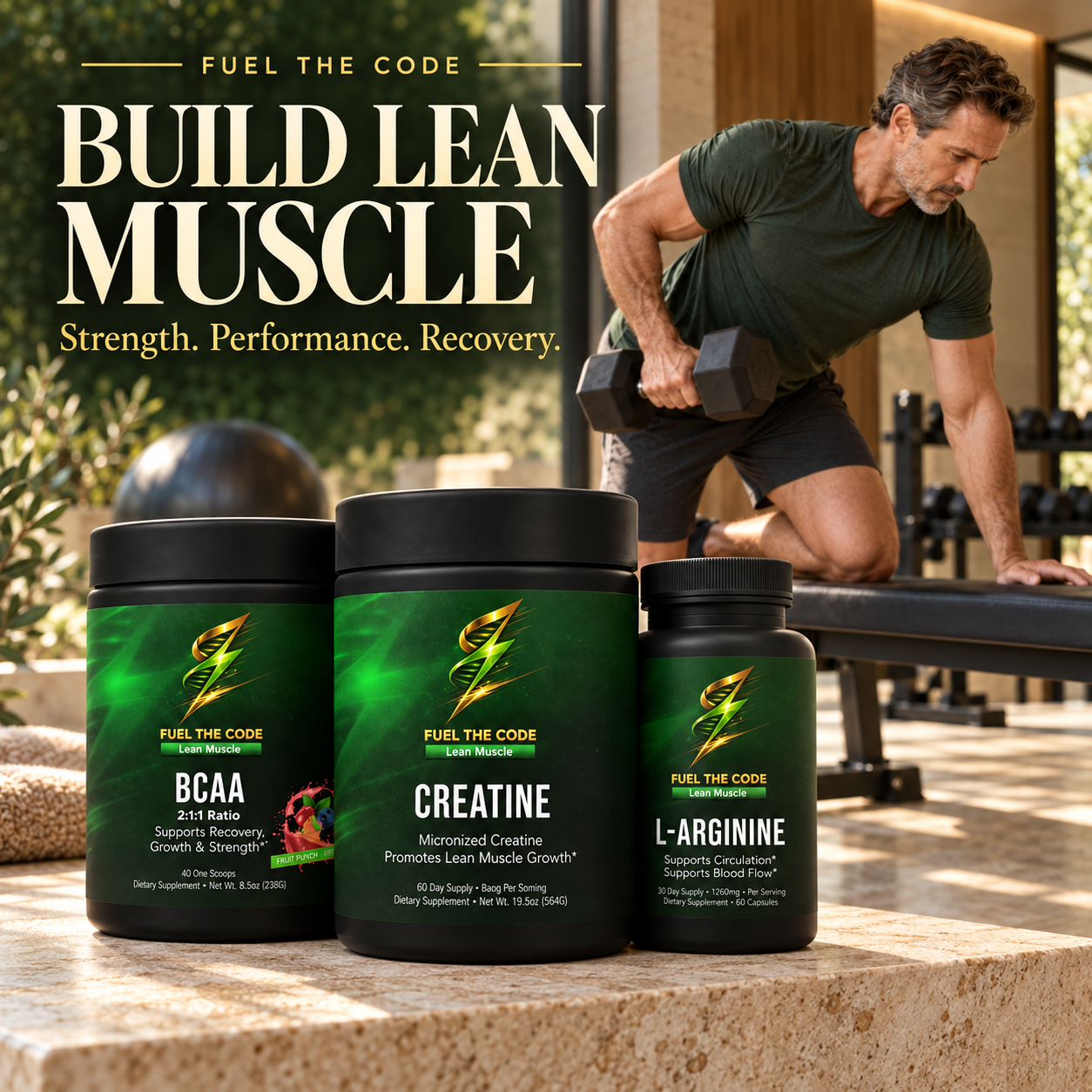 Lean Muscle Stack — Fuel the Code