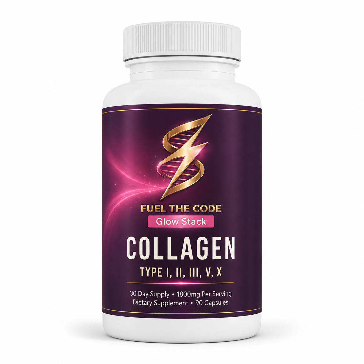 Collagen bottle